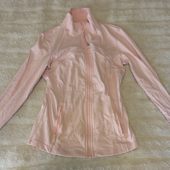 lululemon athletica Jackets & Blazers - Women's Pink Lululemon fine jacket, strawberry milk